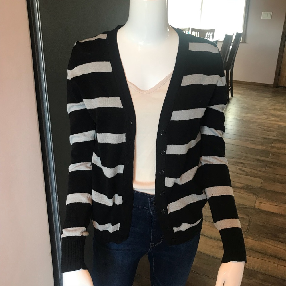 Striped Cardigan
